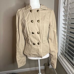 Vintage Walter girl jacket with/genuine leather trim